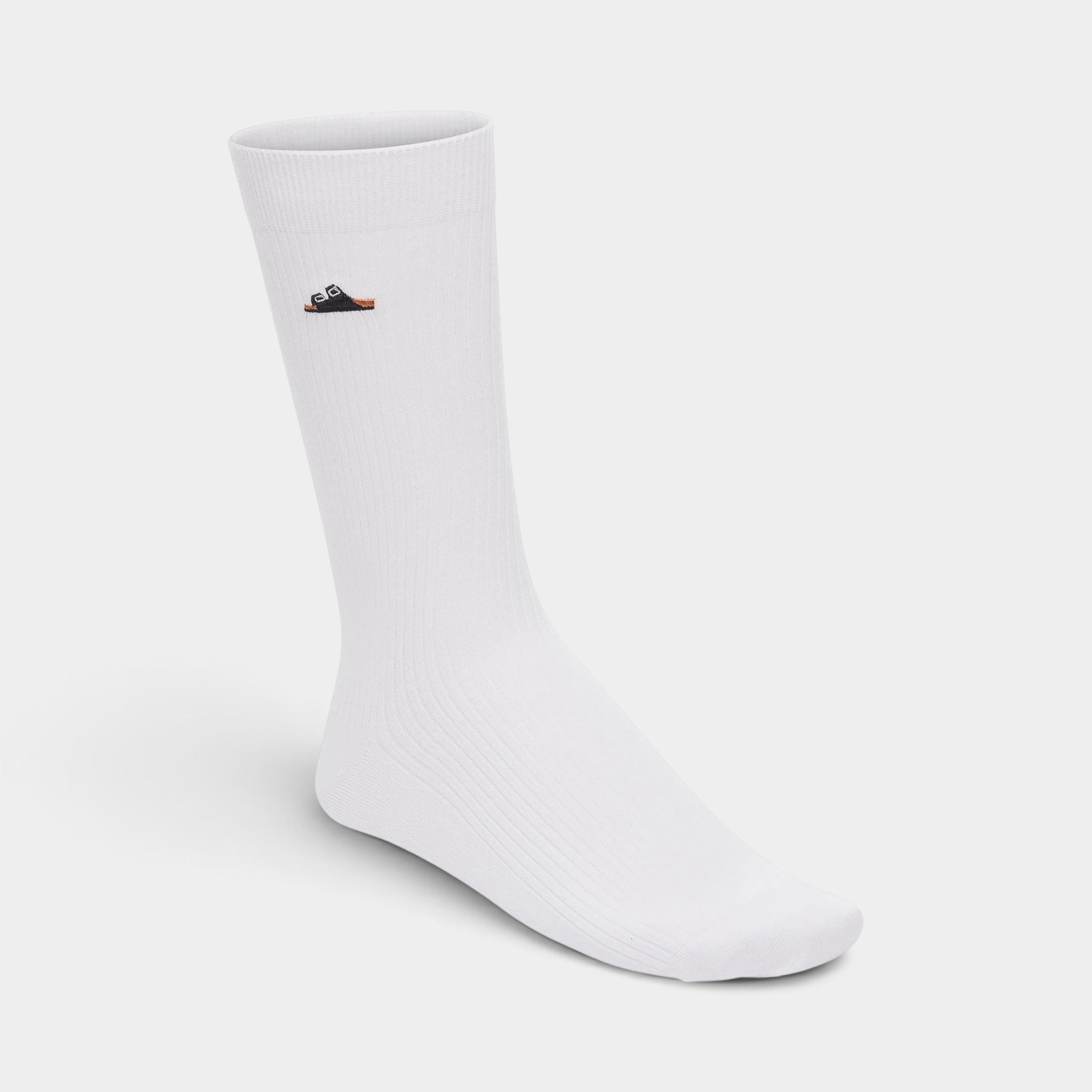 Cotton Ribbed Socks