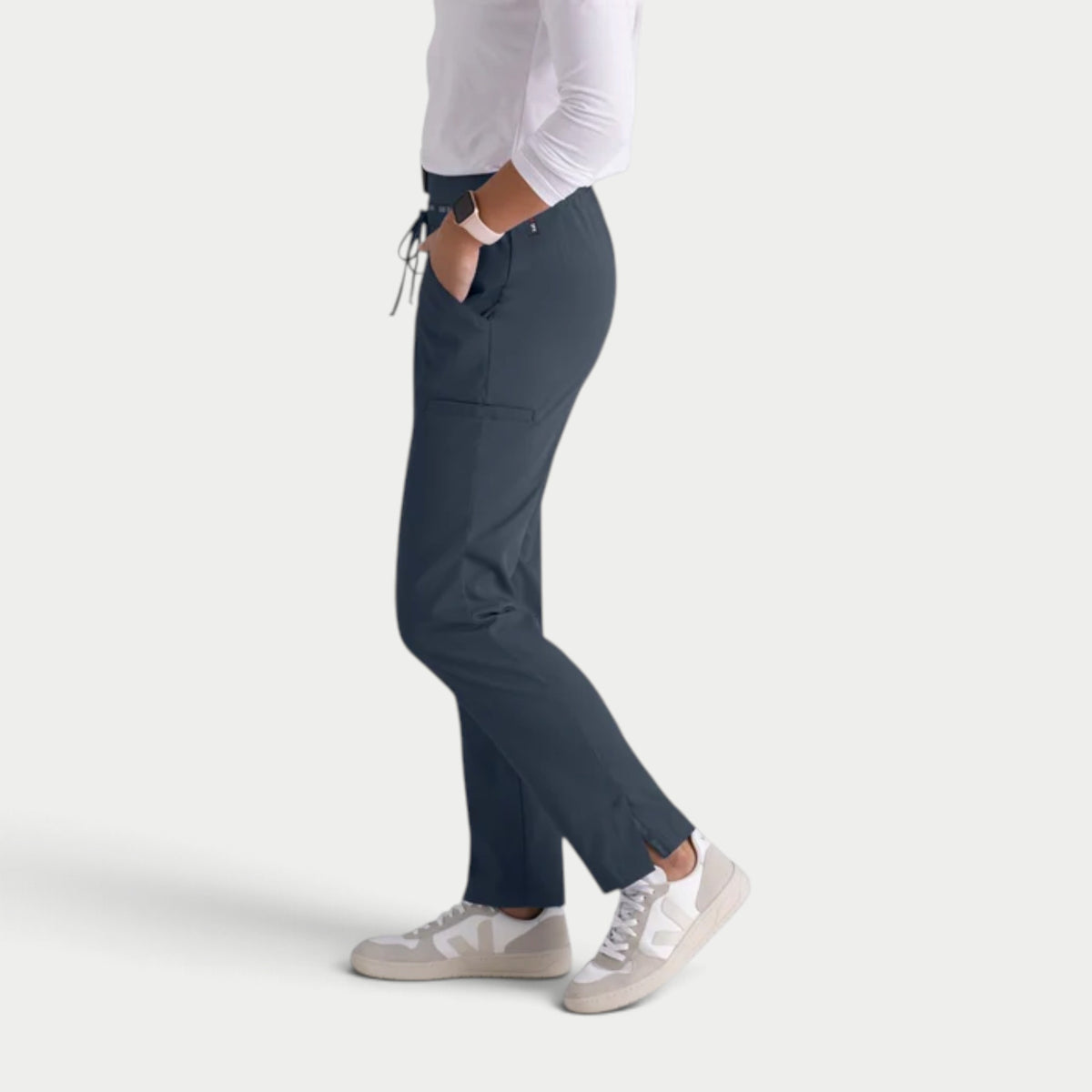 Serena 7-Pocket Mid-Rise Tapered Leg Pant | GRSP526