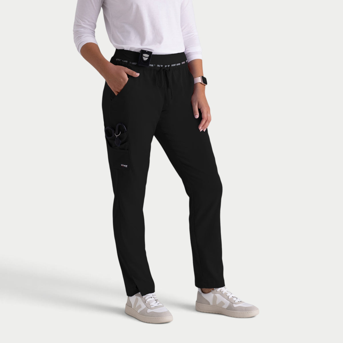 Serena 7-Pocket Mid-Rise Tapered Leg Pant | GRSP526