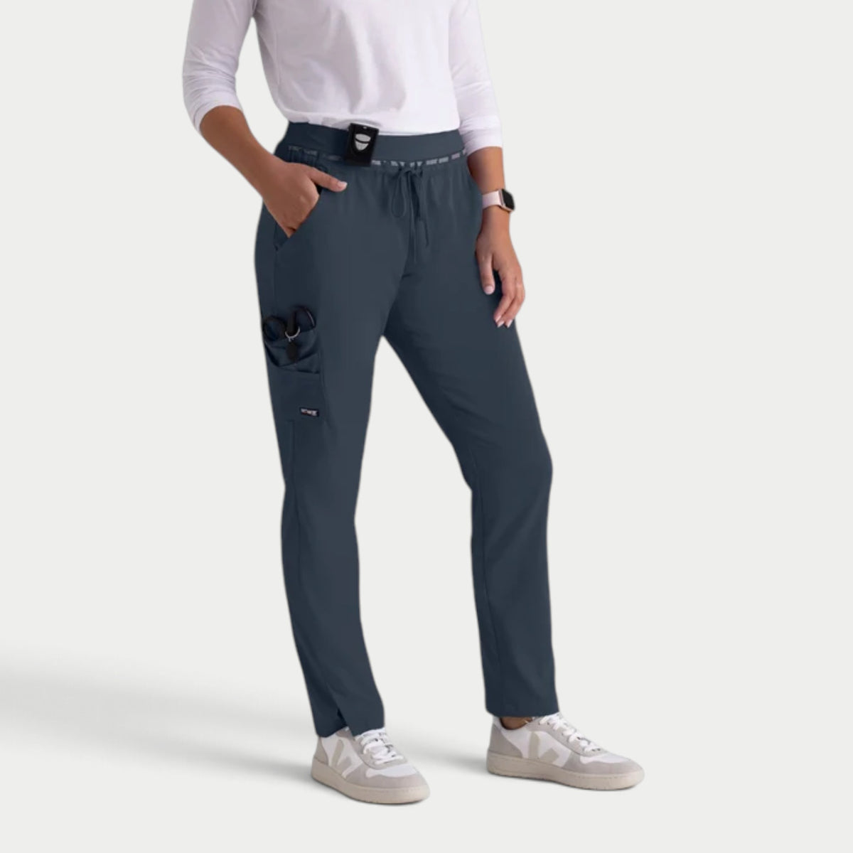 Serena 7-Pocket Mid-Rise Tapered Leg Pant | GRSP526
