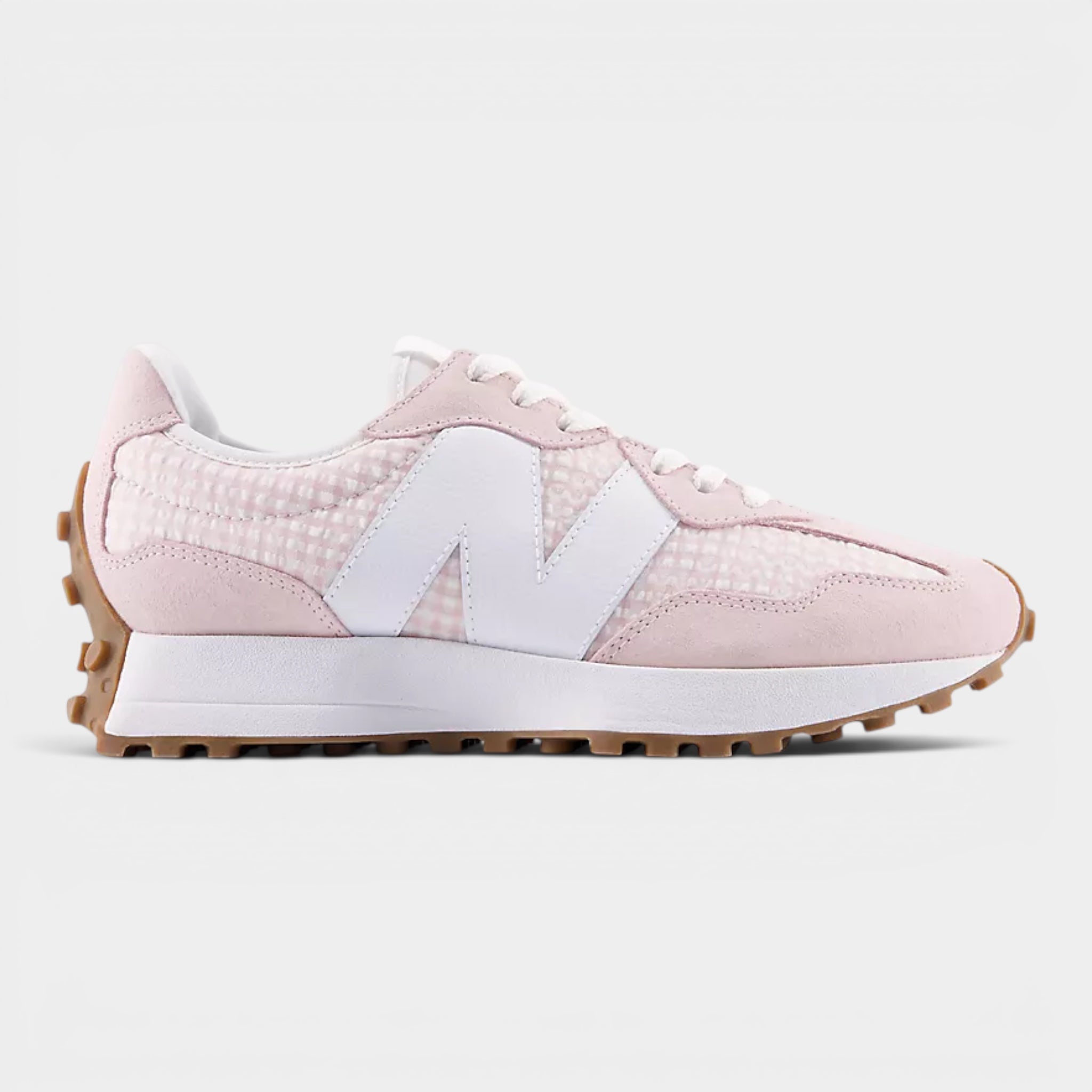 New Balance 327 | Stone Pink Gingham