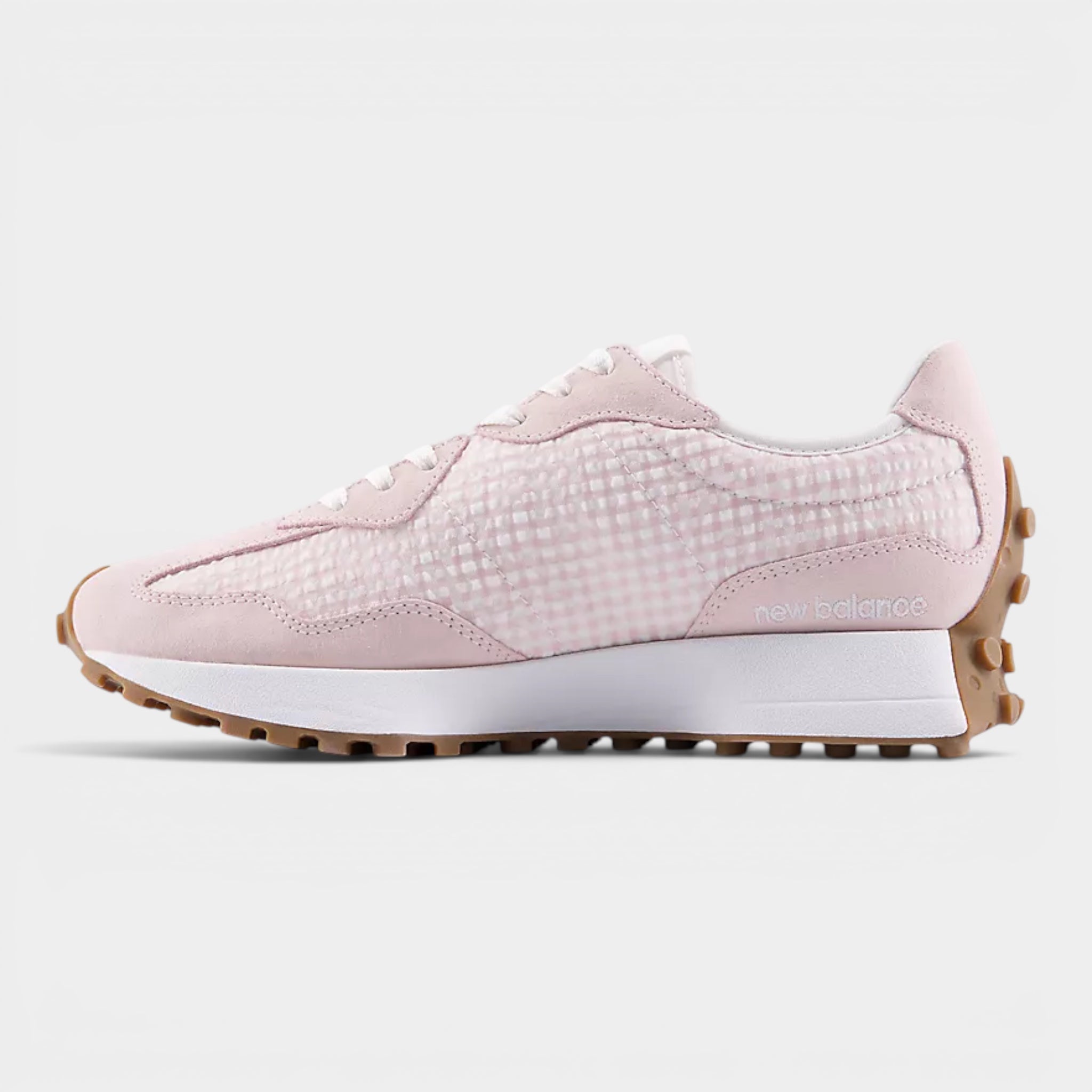 New Balance 327 | Stone Pink Gingham