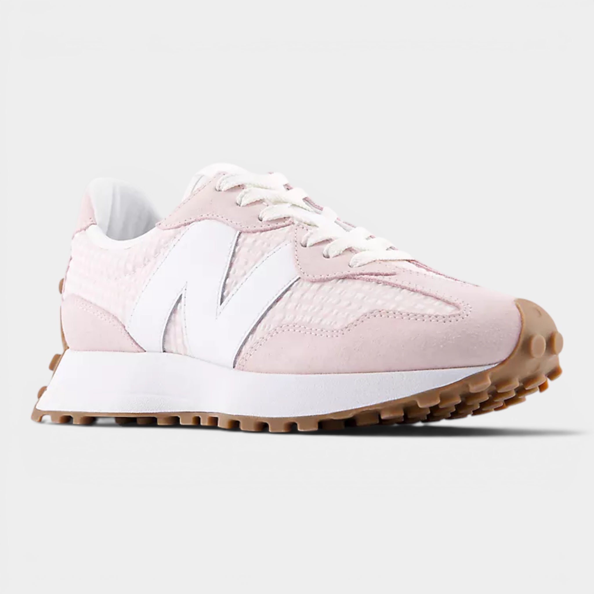 New Balance 327 | Stone Pink Gingham