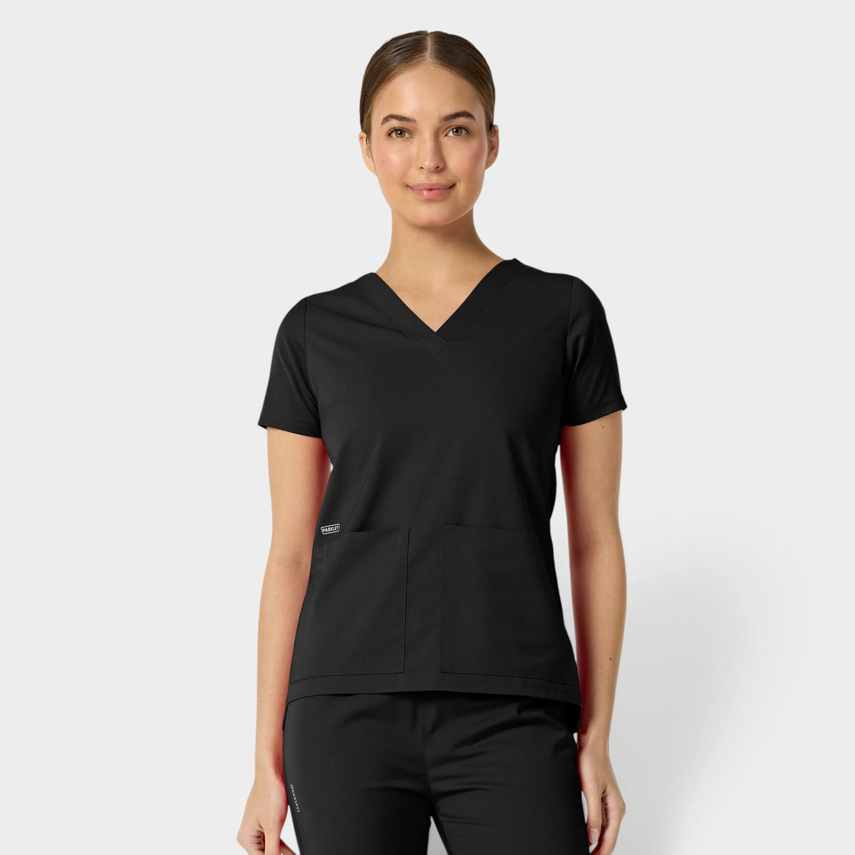 Astrid Women's Two Pocket V-Neck Scrub Top | 1006