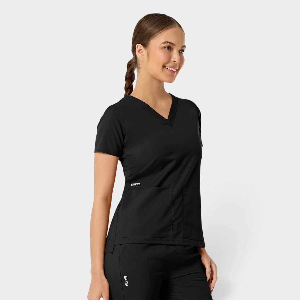Astrid Women's Two Pocket V-Neck Scrub Top | 1006