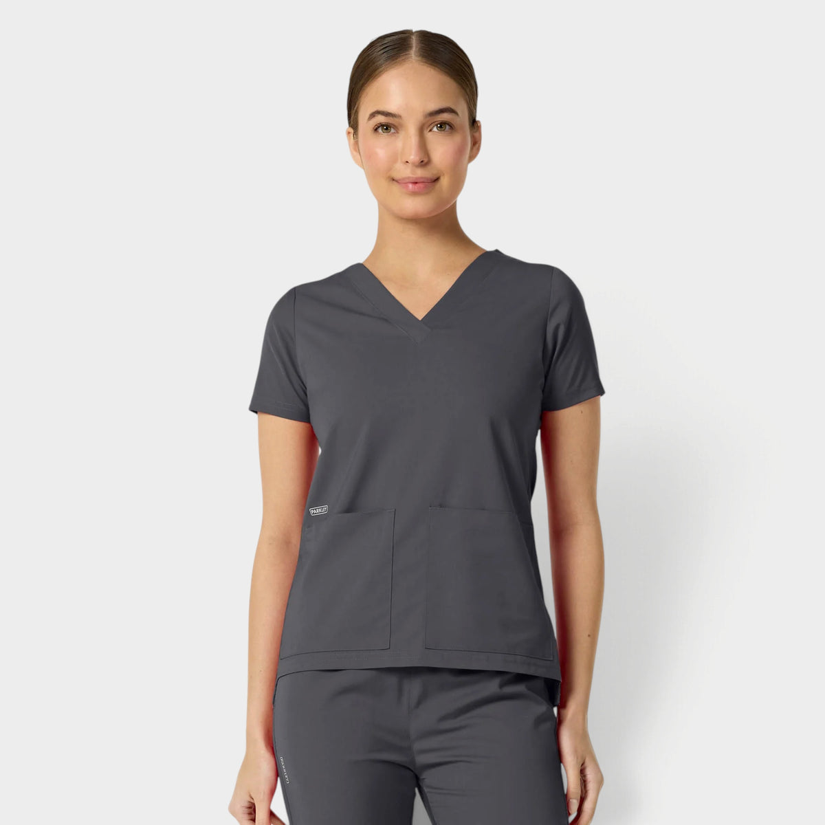 Astrid Women's Two Pocket V-Neck Scrub Top | 1006