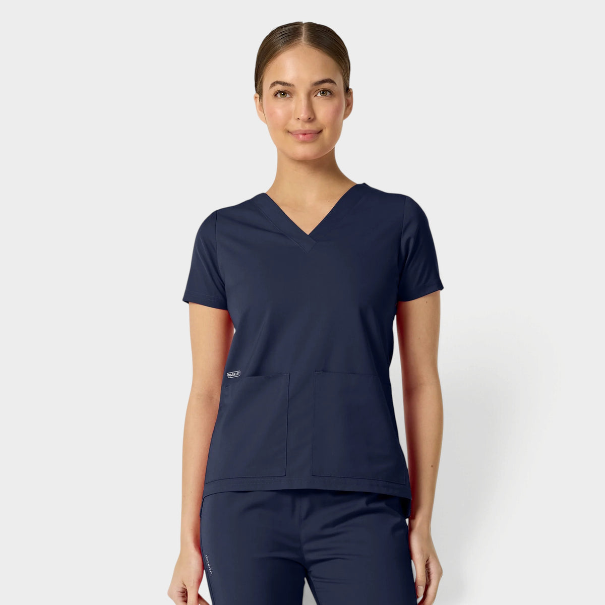 Astrid Women's Two Pocket V-Neck Scrub Top | 1006