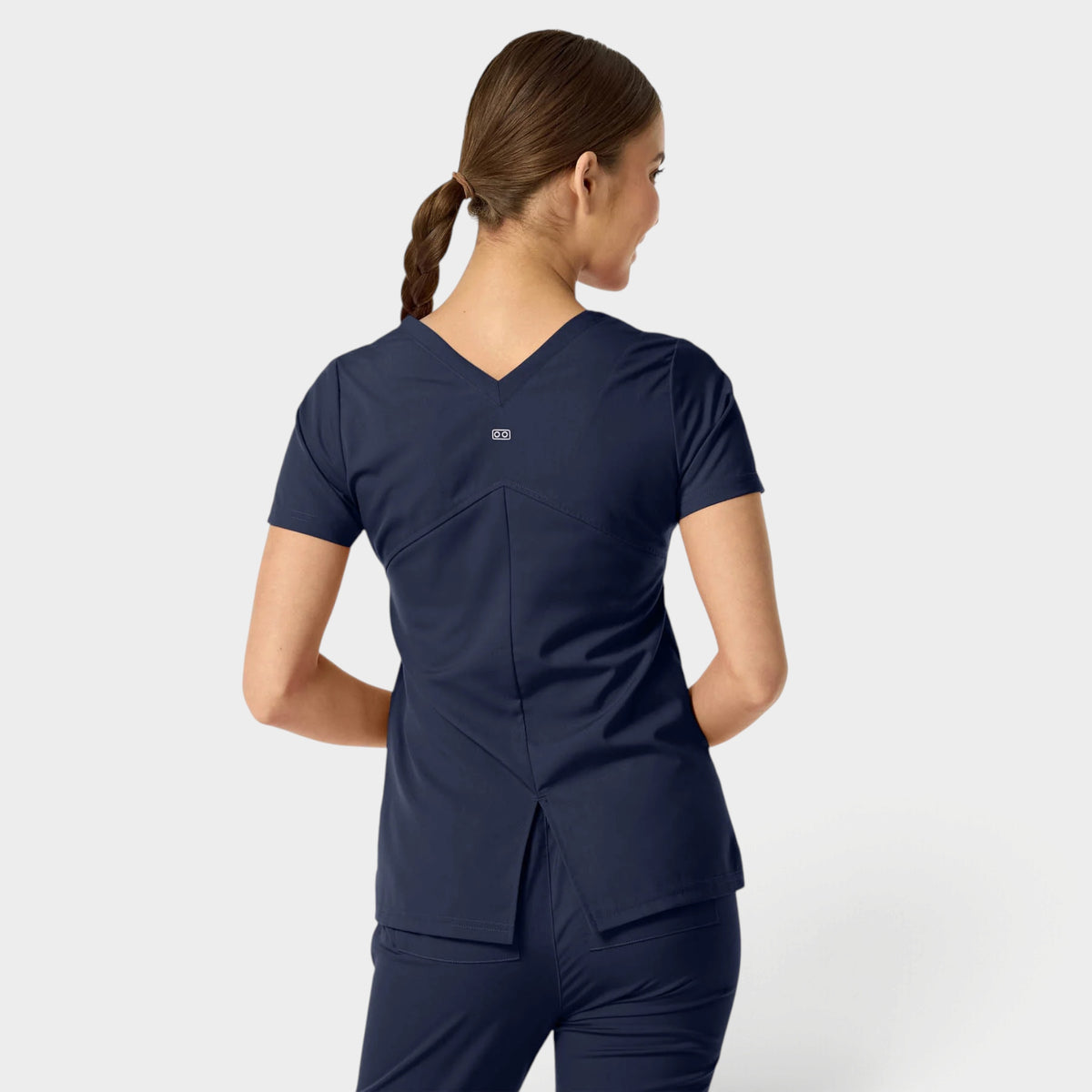 Astrid Women's Two Pocket V-Neck Scrub Top | 1006