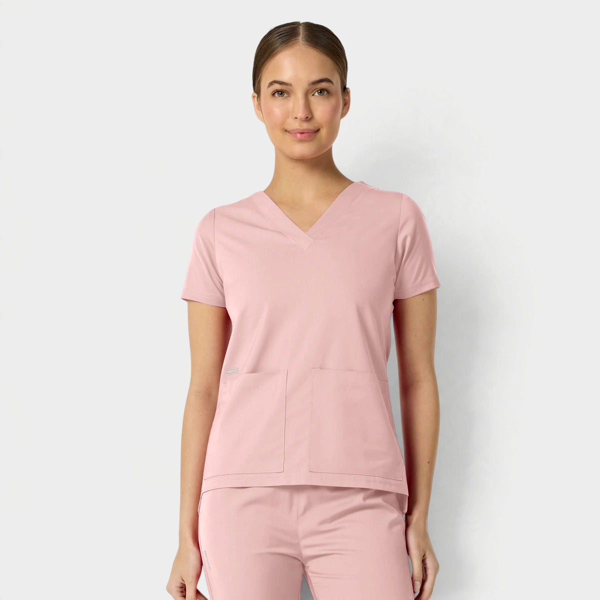 Astrid Women's Two Pocket V-Neck Scrub Top | 1006